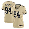 Zennovawear Cameron Jordan New Orleans Saints Women's Gameday Golds Alternate Game Player Jersey - Gold