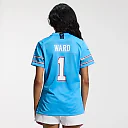 Zennovawear Cameron Ward Tennessee Titans Women's Game Jersey - Light Blue