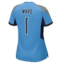 Zennovawear Cameron Ward Tennessee Titans Women's Team Game Jersey - Light Blue