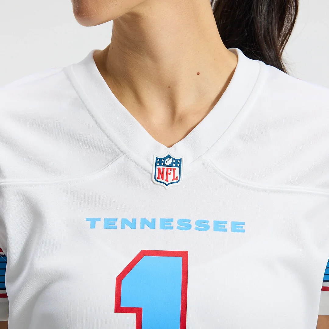 Zennovawear Cameron Ward Tennessee Titans Women's Game Jersey - White