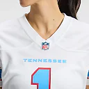 Zennovawear Cameron Ward Tennessee Titans Women's Game Jersey - White