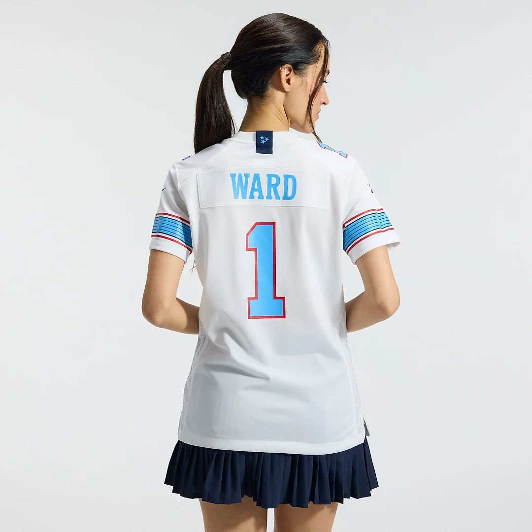 Zennovawear Cameron Ward Tennessee Titans Women's Game Jersey - White