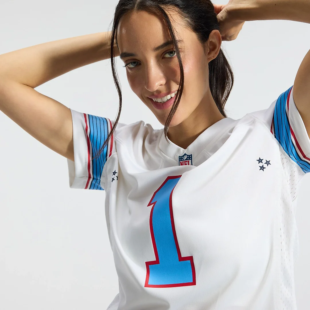 Zennovawear Cameron Ward Tennessee Titans Women's Game Jersey - White