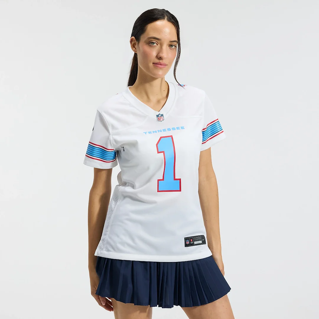 Zennovawear Cameron Ward Tennessee Titans Women's Game Jersey - White