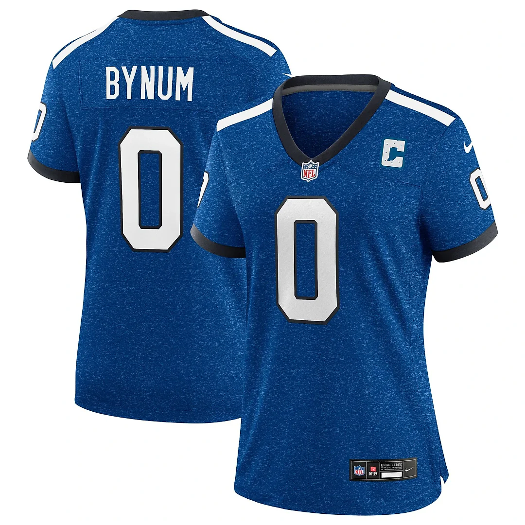Zennovawear Camryn Bynum Indianapolis Colts Women's Alternate 2 Indiana Nights Game Jersey - Heather Royal