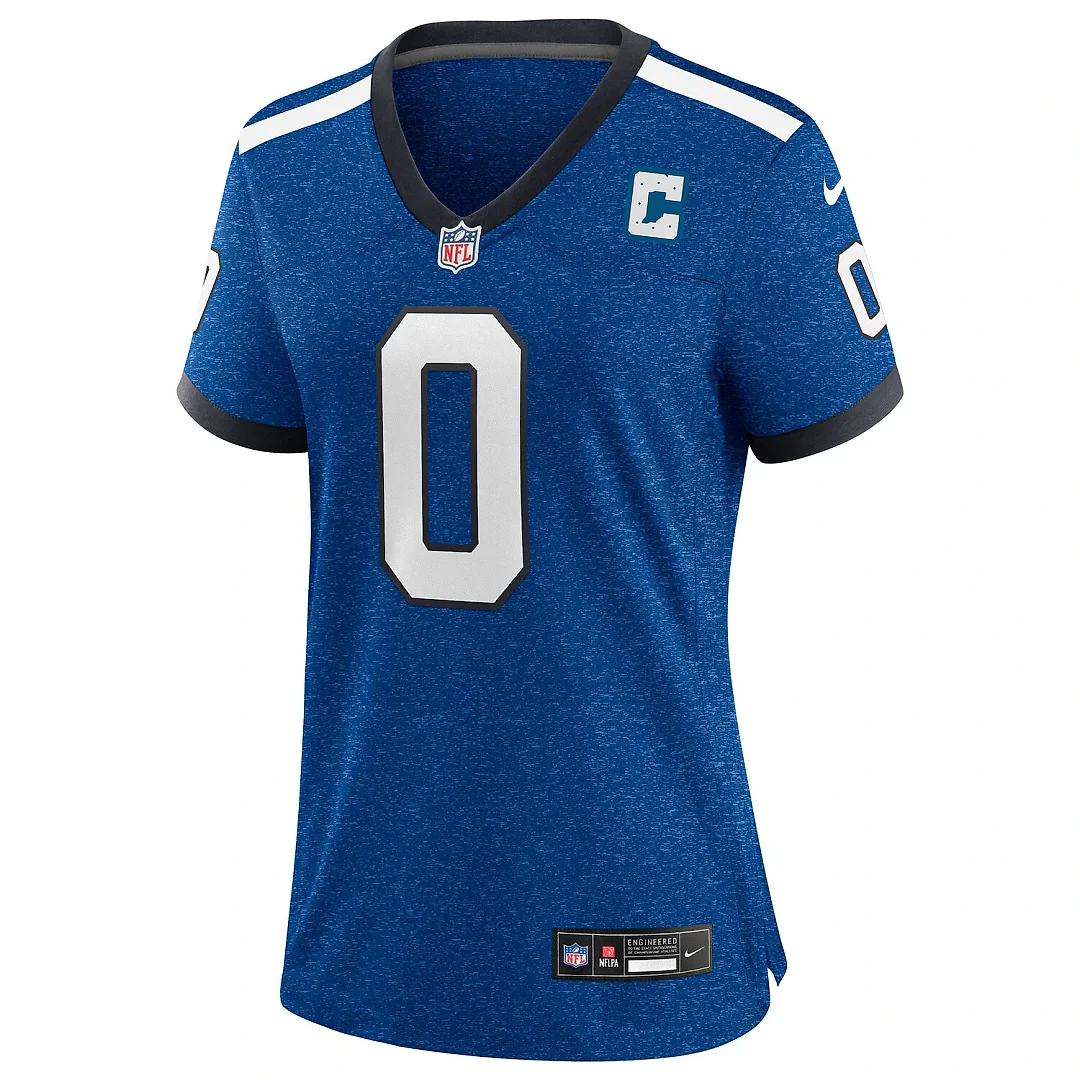 Zennovawear Camryn Bynum Indianapolis Colts Women's Alternate 2 Indiana Nights Game Jersey - Heather Royal