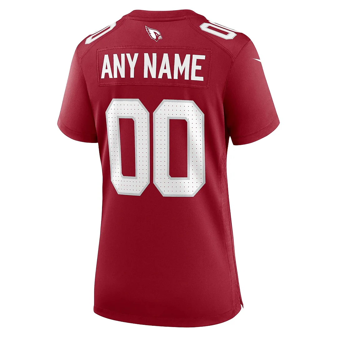 Zennovawear Arizona Cardinals Women's Custom Game Jersey - Cardinal