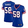 Zennovawear Carl Banks New York Giants Women's Classic Retired Player Game Jersey - Royal