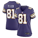 Zennovawear Carl Eller Minnesota Vikings Women's Classic Retired Player Jersey - Purple