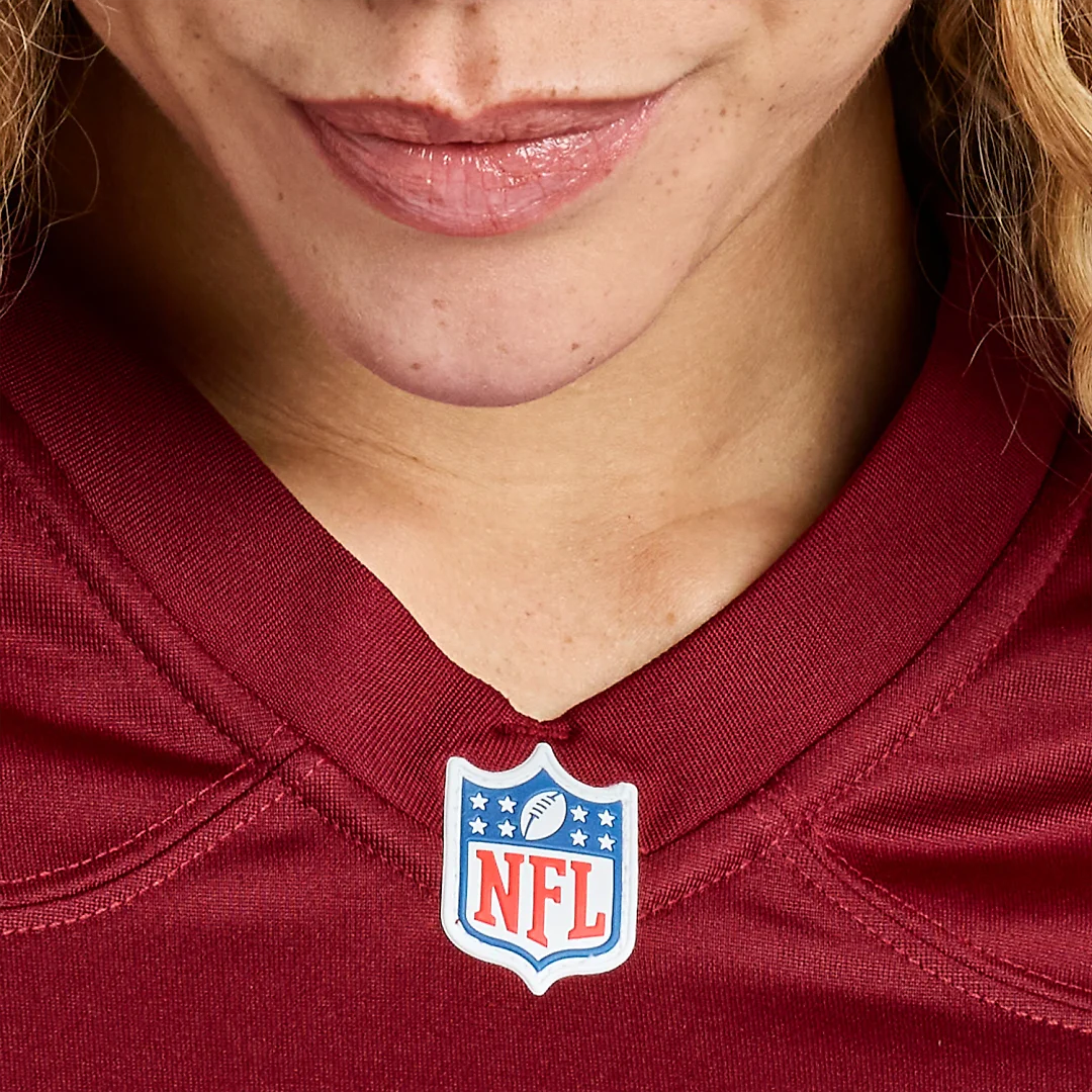 Zennovawear Car'lin Vigers Washington Commanders Women's Team Game Jersey - Burgundy