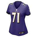 Zennovawear Carson Vinson Baltimore Ravens Women's Team Game Jersey - Purple