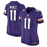 Zennovawear Carson Wentz Minnesota Vikings Women's Team Game Jersey - Purple