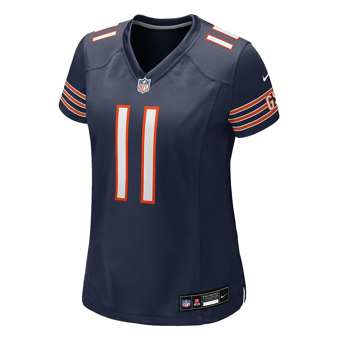 Zennovawear Case Keenum Chicago Bears Women's Team Game Jersey - Navy