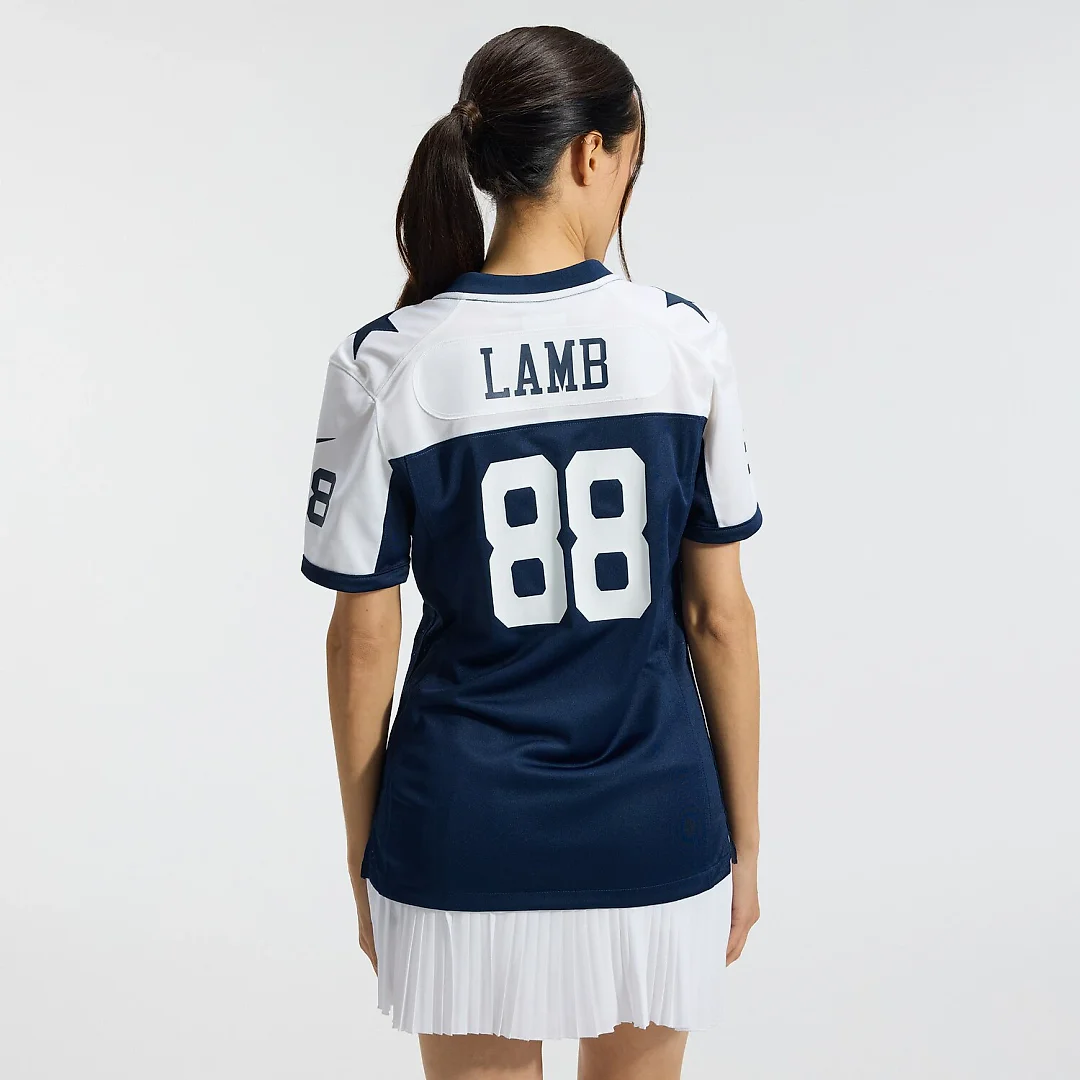 Zennovawear CeeDee Lamb Dallas Cowboys Women's Alternate Game Team Jersey - Navy