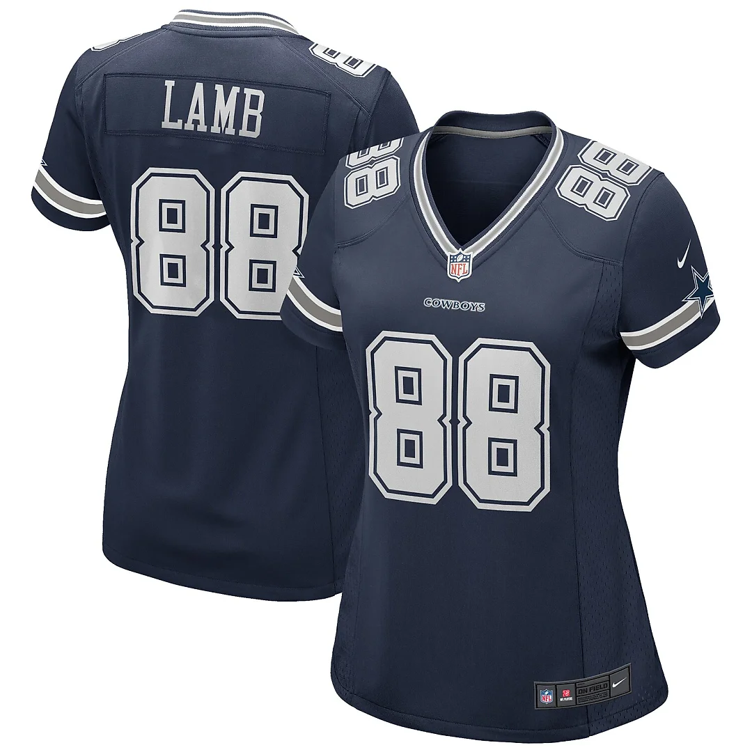 Zennovawear CeeDee Lamb Dallas Cowboys Women's Game Jersey - Navy