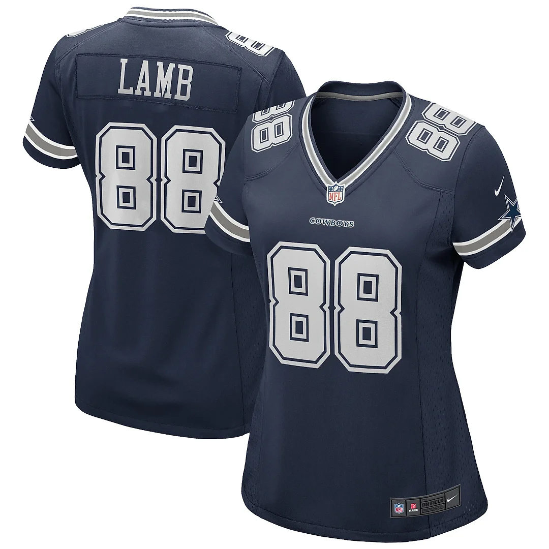 Zennovawear CeeDee Lamb Dallas Cowboys Women's Game Jersey - Navy