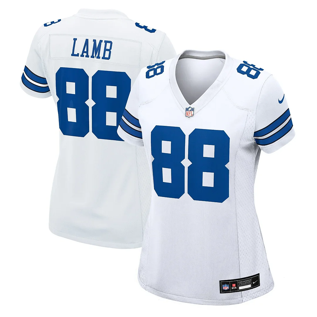 Zennovawear CeeDee Lamb Dallas Cowboys Women's Game Jersey - White