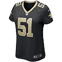 Zennovawear Cesar Ruiz New Orleans Saints Women's Game Jersey - Black