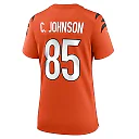 Zennovawear Chad Johnson Cincinnati Bengals Women's Retired Game Jersey - Orange