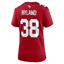 Zennovawear Chad Ryland Arizona Cardinals Women's Team Game Jersey - Cardinal