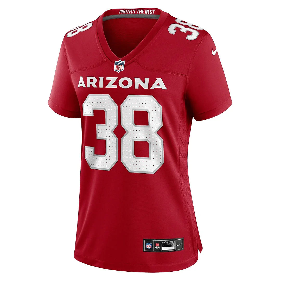 Zennovawear Chad Ryland Arizona Cardinals Women's Team Game Jersey - Cardinal