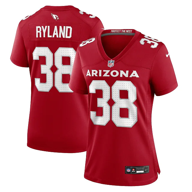 Zennovawear Chad Ryland Arizona Cardinals Women's Team Game Jersey - Cardinal