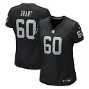 Zennovawear Charles Grant Las Vegas Raiders Women's Team Game Jersey - Black