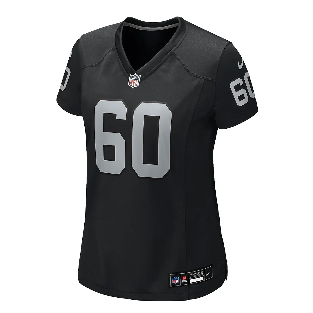Zennovawear Charles Grant Las Vegas Raiders Women's Team Game Jersey - Black