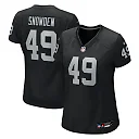 Zennovawear Charles Snowden Las Vegas Raiders Women's Team Game Jersey - Black