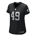 Zennovawear Charles Snowden Las Vegas Raiders Women's Team Game Jersey - Black