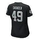 Zennovawear Charles Snowden Las Vegas Raiders Women's Team Game Jersey - Black