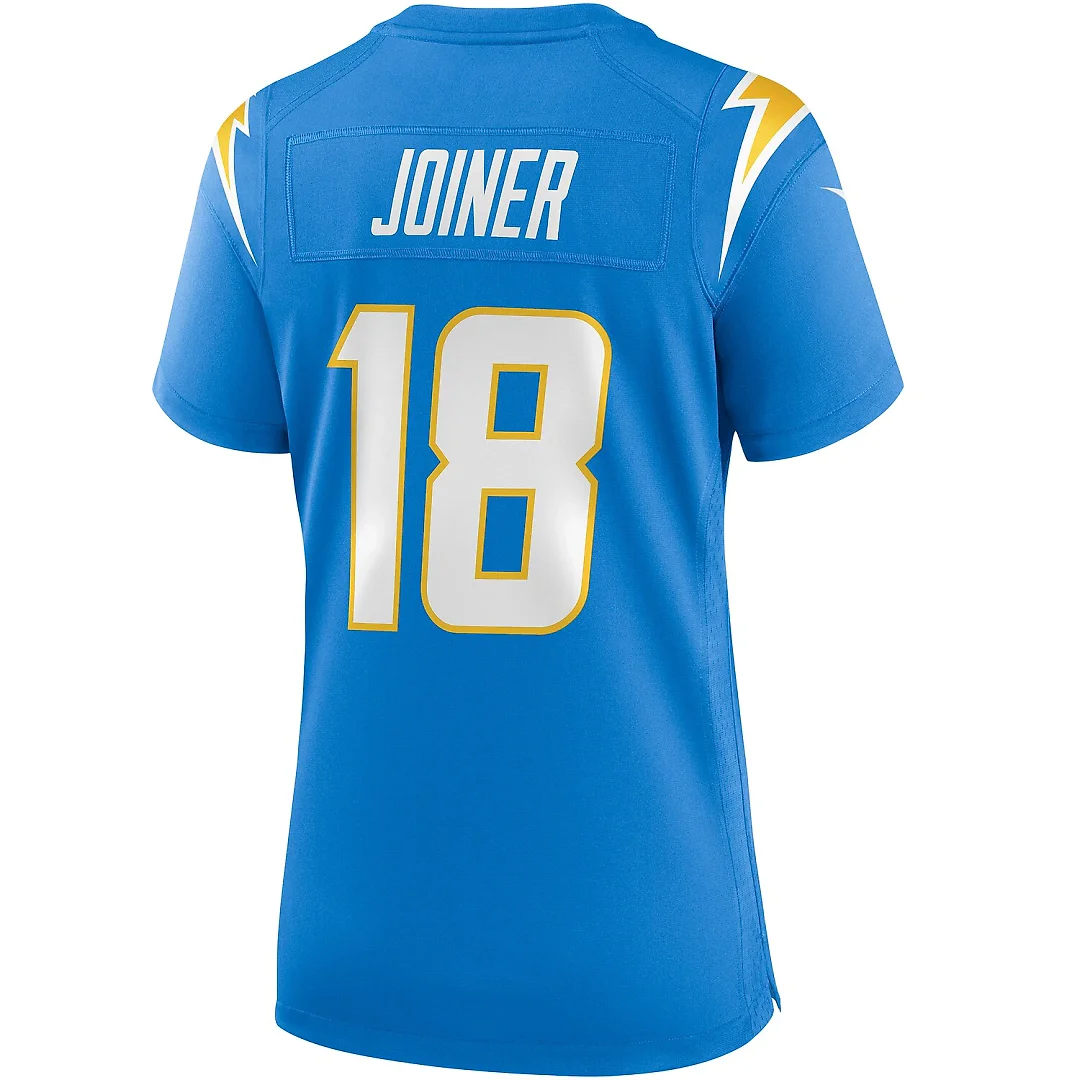 Zennovawear Charlie Joiner Los Angeles Chargers Women's Game Retired Player Jersey - Powder Blue