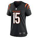 Zennovawear Charlie Jones Cincinnati Bengals Women's Team Game Jersey - Black
