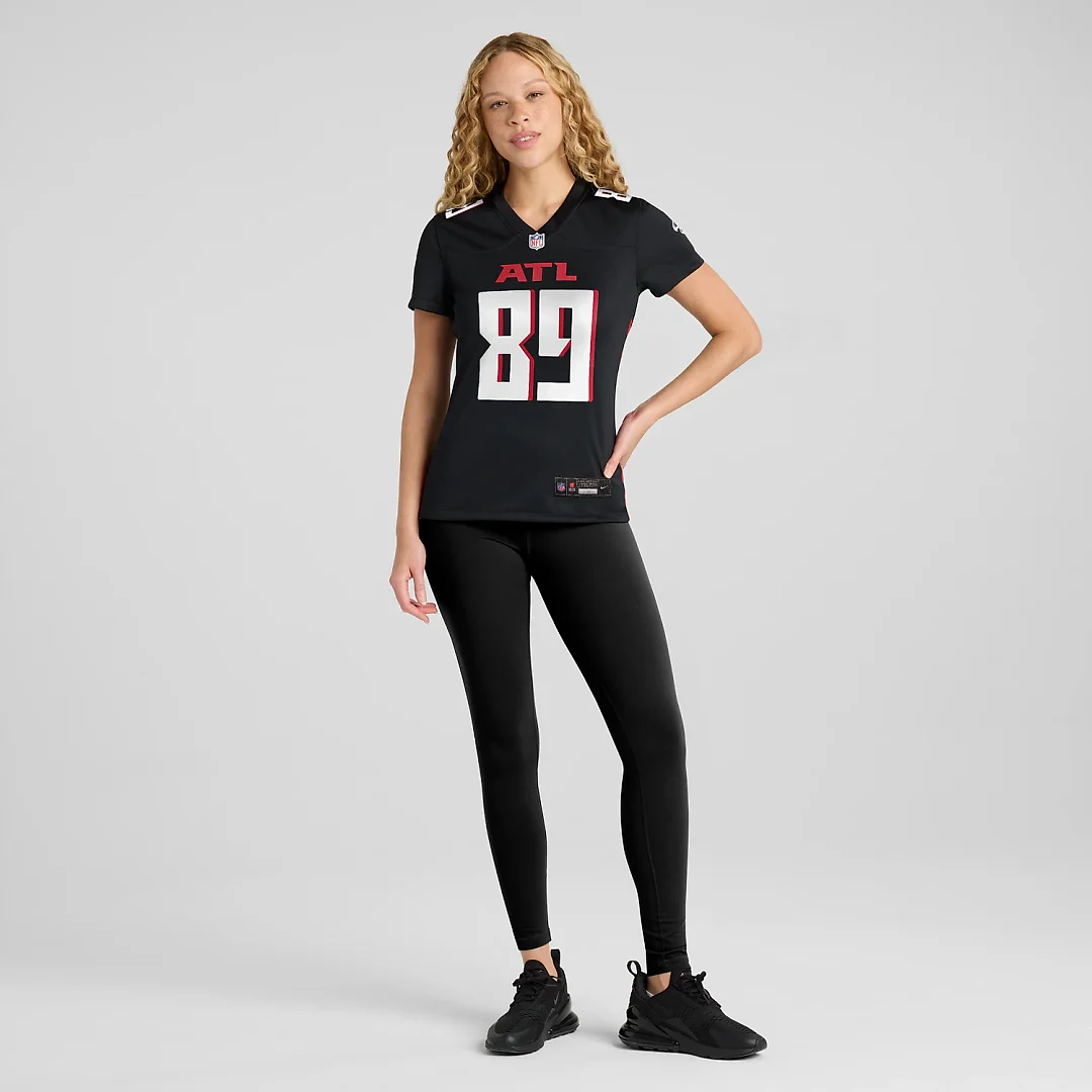 Zennovawear Charlie Woerner Atlanta Falcons Women's Game Jersey - Black