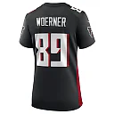 Zennovawear Charlie Woerner Atlanta Falcons Women's Game Jersey - Black
