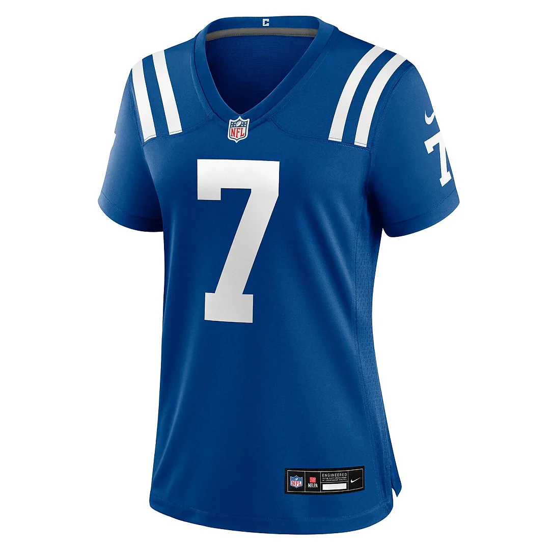 Zennovawear Charvarius Ward Indianapolis Colts Women's Team Game Jersey - Royal