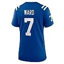Zennovawear Charvarius Ward Indianapolis Colts Women's Team Game Jersey - Royal