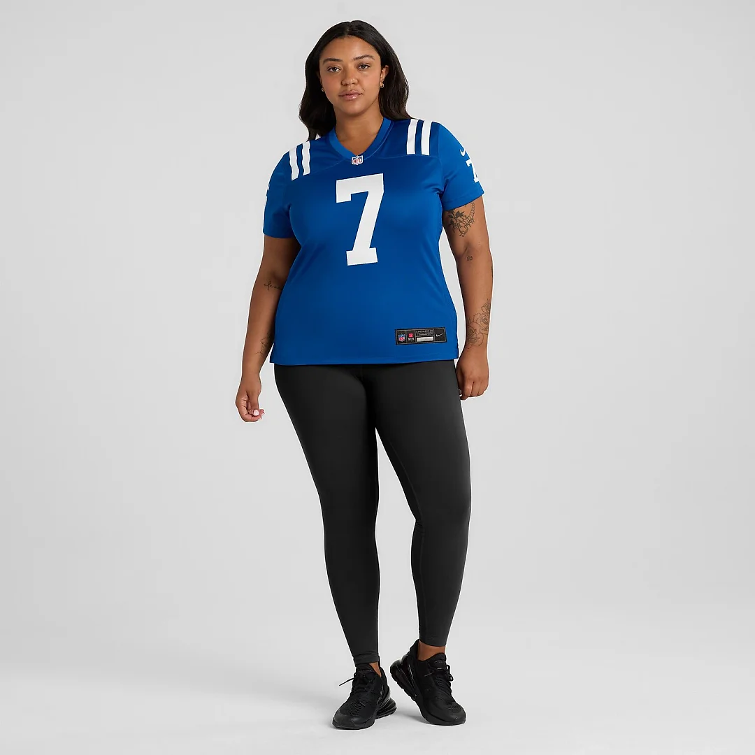 Zennovawear Charvarius Ward Indianapolis Colts Women's Team Game Jersey - Royal