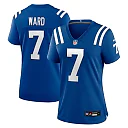 Zennovawear Charvarius Ward Indianapolis Colts Women's Team Game Jersey - Royal