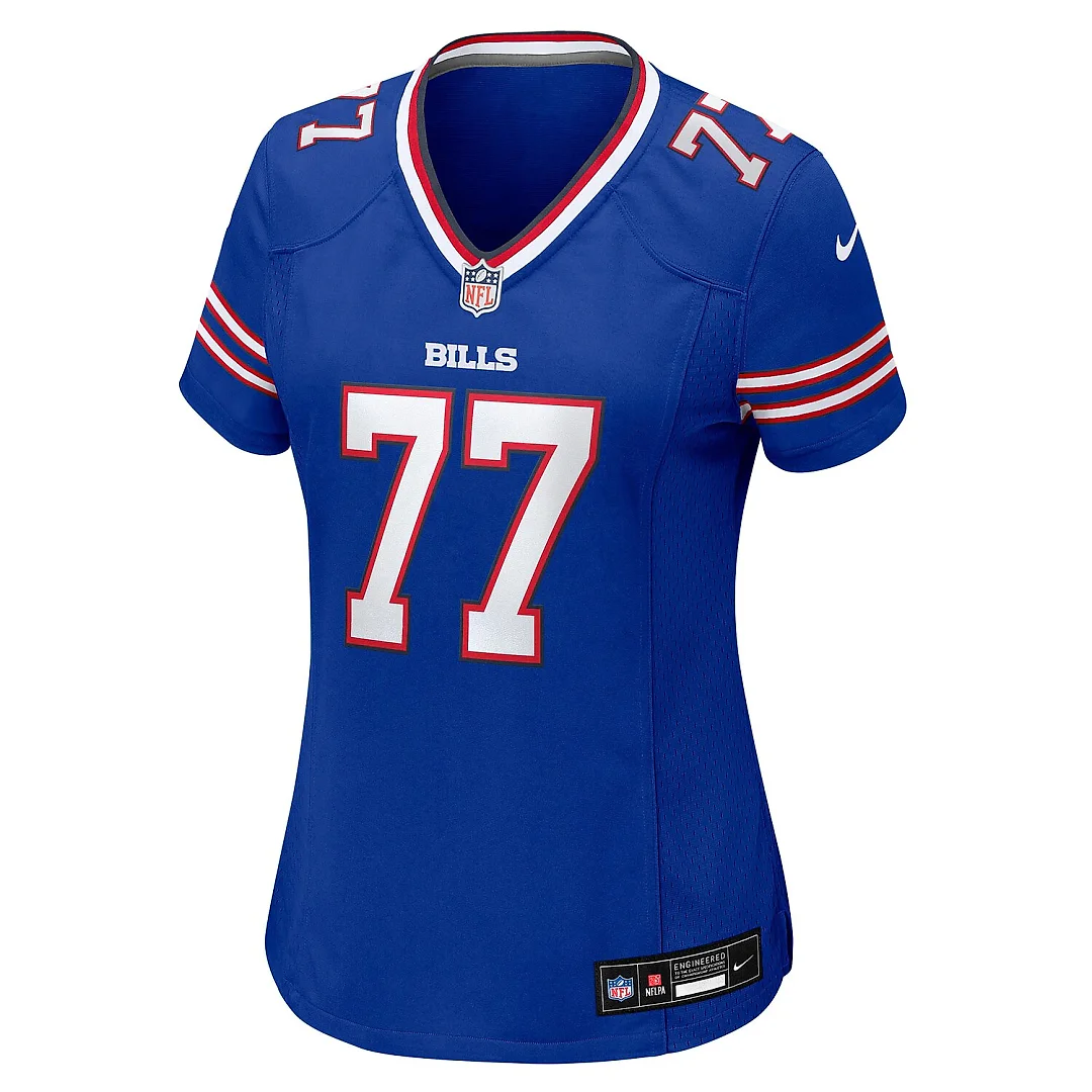 Zennovawear Chase Lundt Buffalo Bills Women's Team Game Jersey - Royal