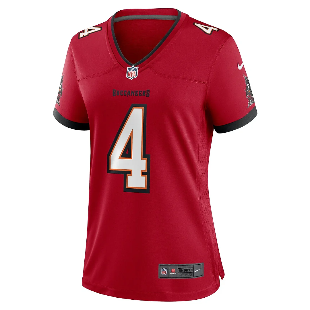 Zennovawear Chase McLaughlin Tampa Bay Buccaneers Women's Game Player Jersey - Red