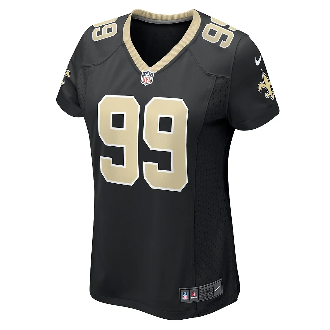 Zennovawear Chase Young New Orleans Saints Women's Game Jersey - Black