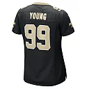 Zennovawear Chase Young New Orleans Saints Women's Game Jersey - Black