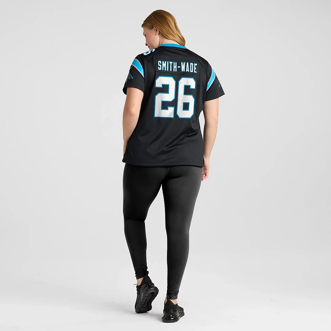 Zennovawear Chau Smith-Wade Carolina Panthers Women's Game Jersey - Black