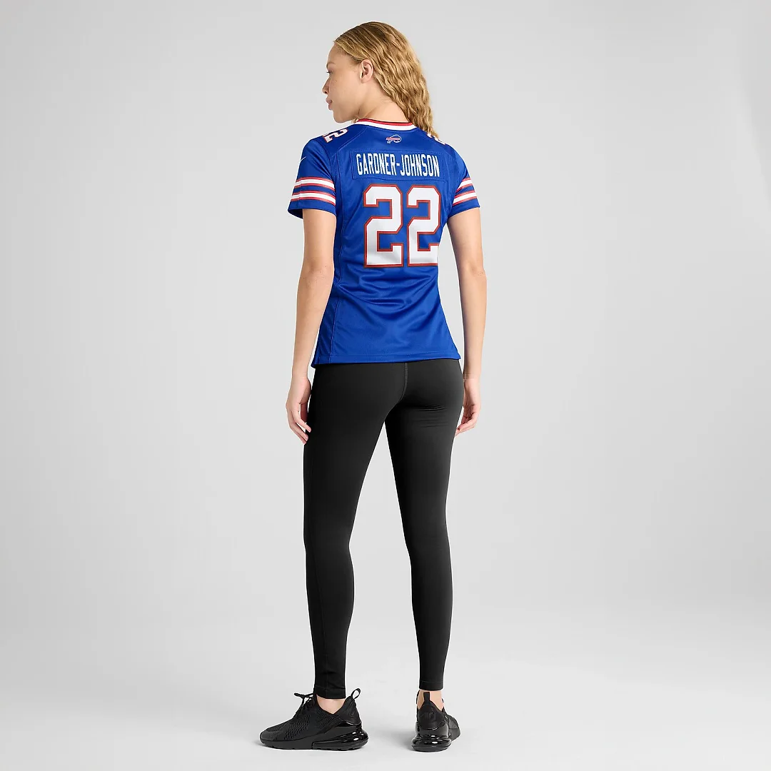 Zennovawear Chauncey Gardner-Johnson Buffalo Bills Women's Team Game Jersey - Royal