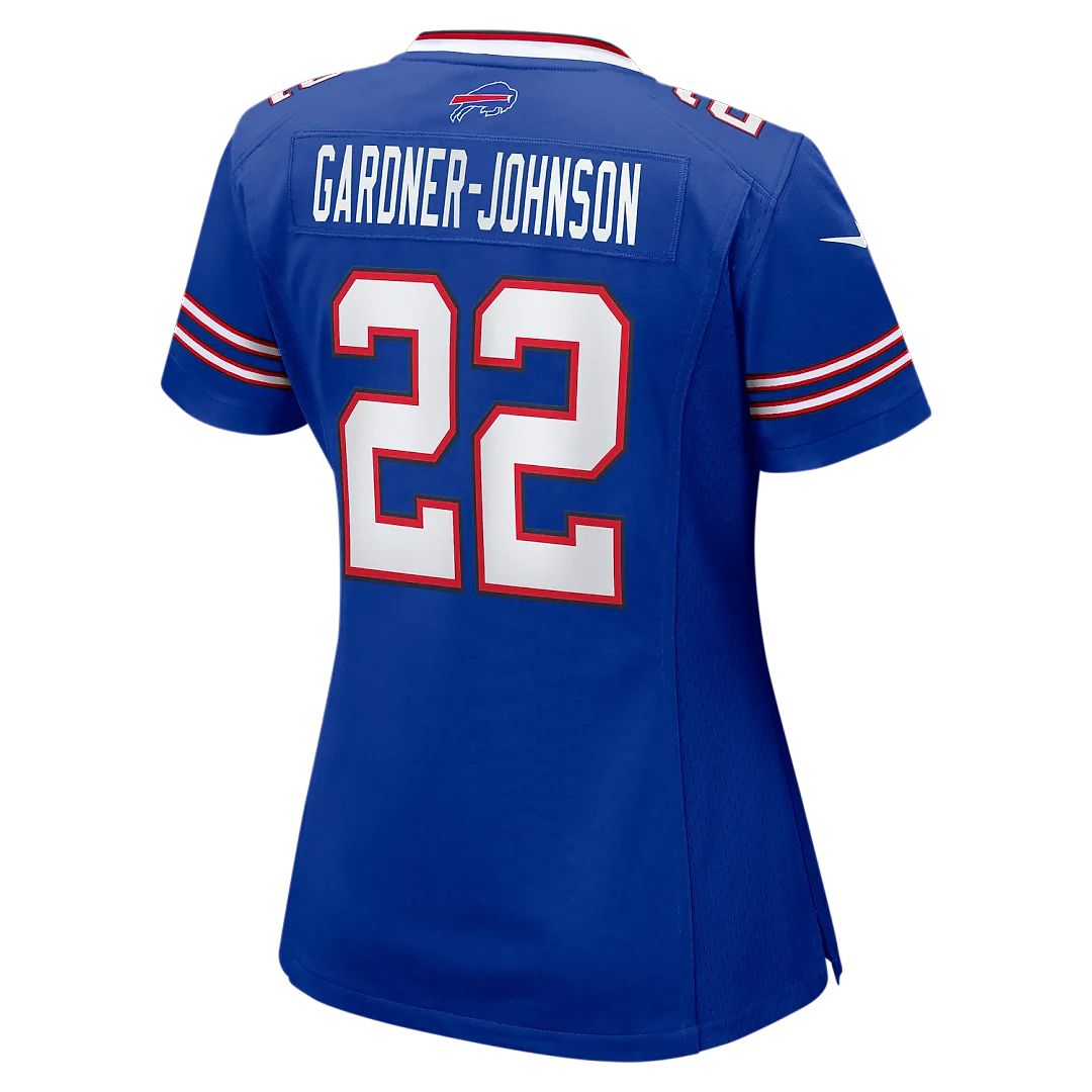 Zennovawear Chauncey Gardner-Johnson Buffalo Bills Women's Team Game Jersey - Royal