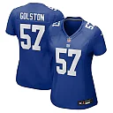 Zennovawear Chauncey Golston New York Giants Women's Team Game Jersey - Royal
