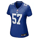 Zennovawear Chauncey Golston New York Giants Women's Team Game Jersey - Royal