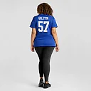 Zennovawear Chauncey Golston New York Giants Women's Team Game Jersey - Royal