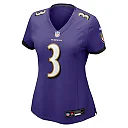 Zennovawear Chidobe Awuzie Baltimore Ravens Women's Team Game Jersey - Purple